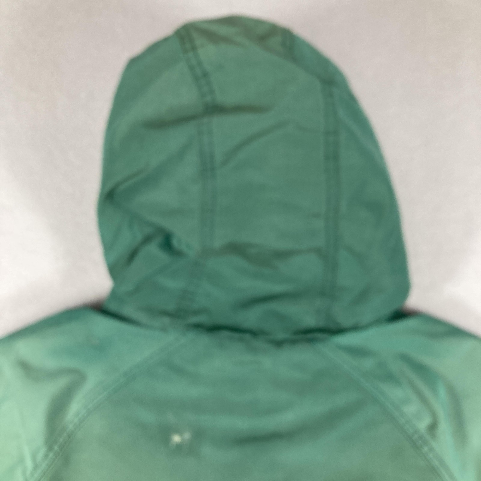 Vintage Woolrich Jacket Mens Large Green Hooded Hunting Parka Coat Plaid Lined