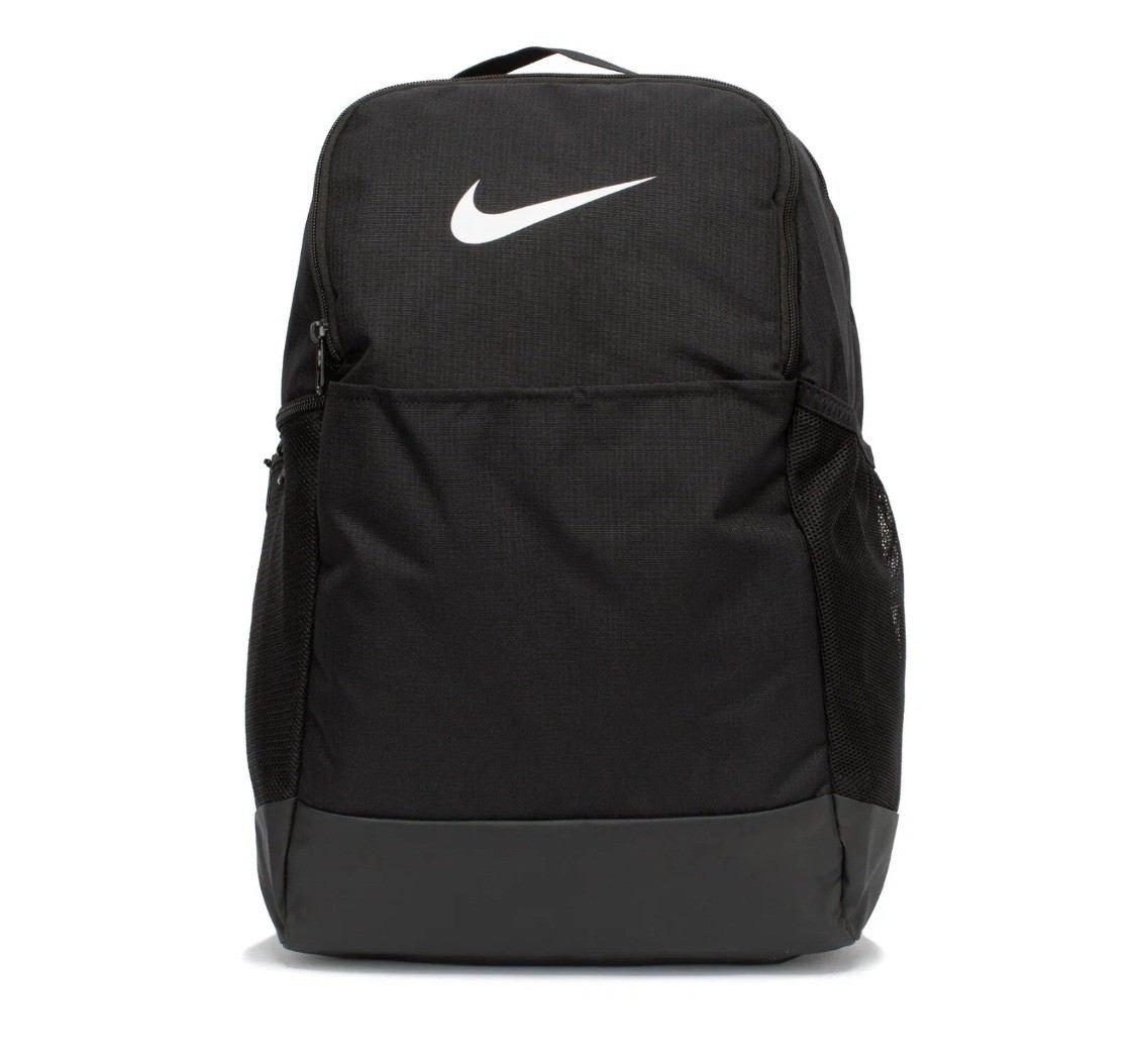 NEW Nike Brasilia Medium School Gym Backpack Book Bag Black DH7709-010