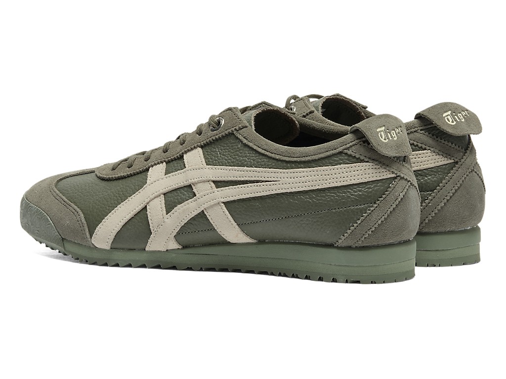MEXICO 66 SD VINtage processing Onitsuka Tiger stripes Real Leather Metal eyelet
