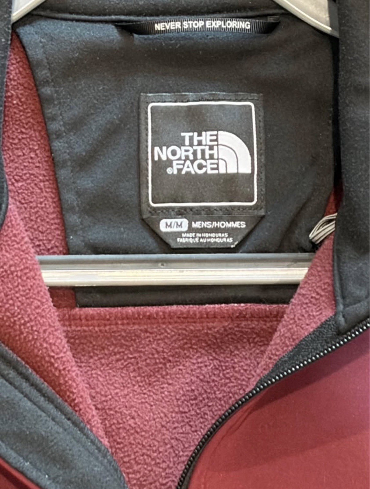 The North Face WindWall Apex Bionic Softshell Jacket – Men’s Medium – Burgundy