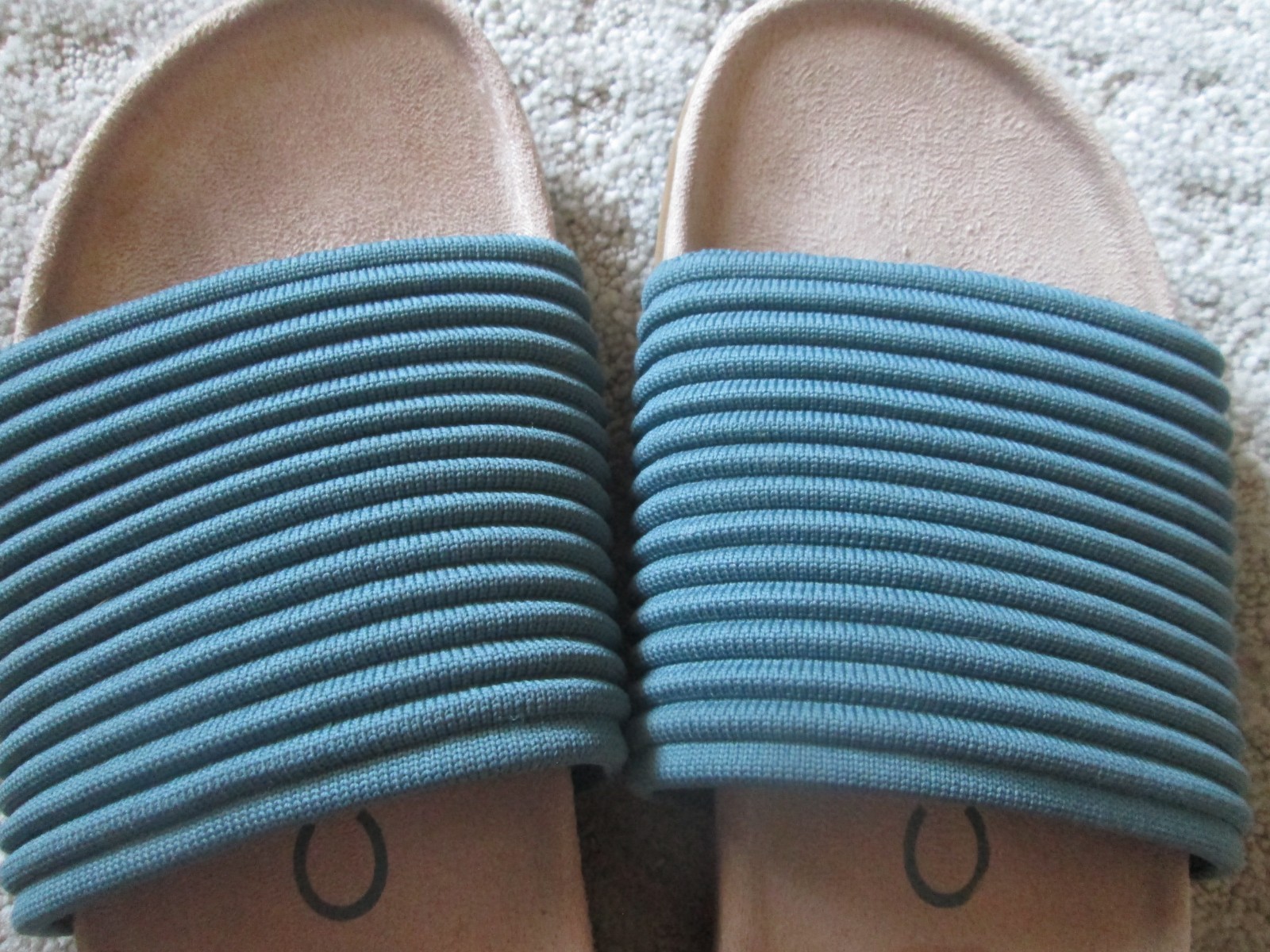 VIONIC Evie Knit Slide Sandal Green Women’s Sz 10 ~~EXCELLENT~~
