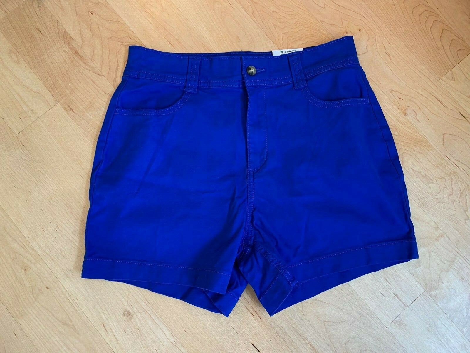 Style & Co Women’s Mid Rise Short Core Shorts 4,6,8,10,12,18 in White, Red, Blue