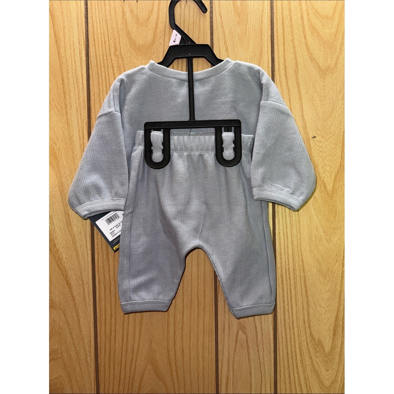 Gerber Baby Matching Sets in Light Blue and Cream