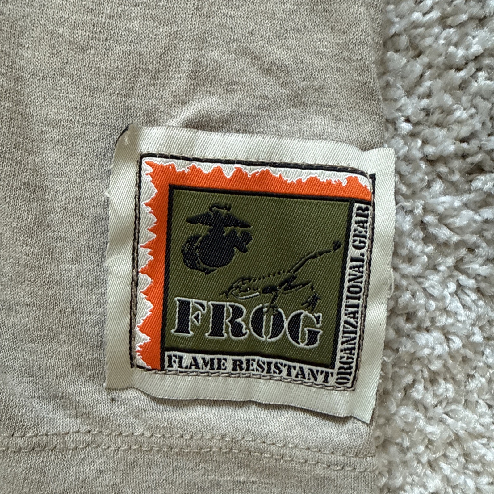 USMC FROG Desert MARPAT Combat Ensemble Shirt FR Tactical Medium-Large Lot Of 2