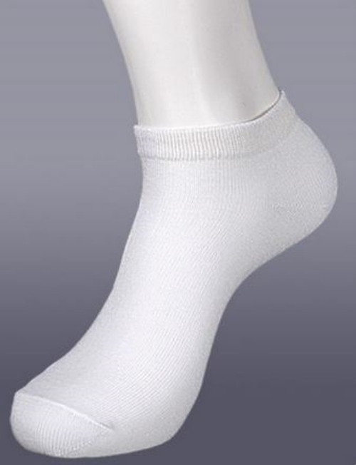 12 Pairs WHITE Ankle Spandex Low Cut Socks Size 9-11 Men Women #70033 WT-A