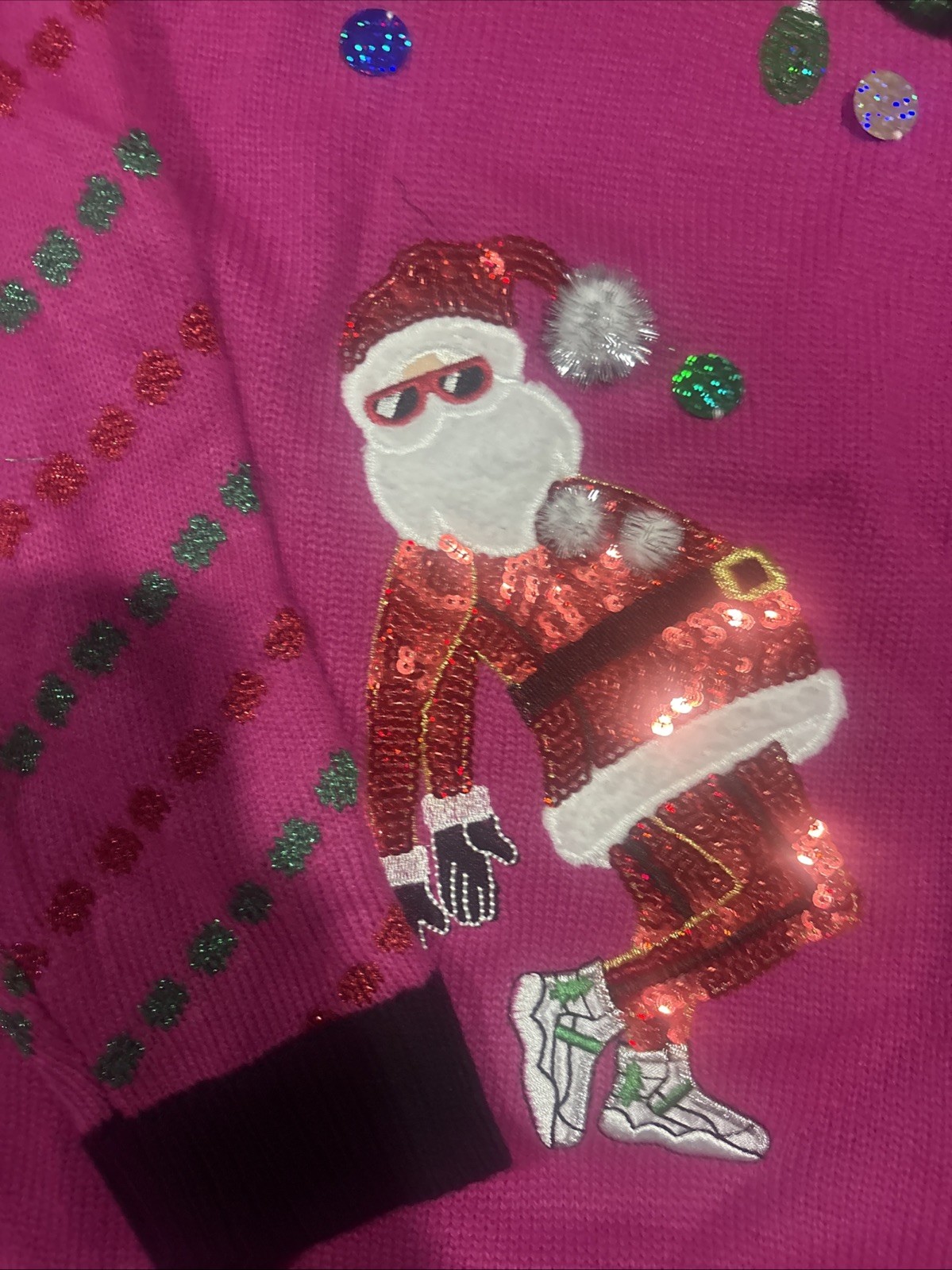33 Degrees Ugly Christmas Holiday Reindeer Women’s Sweater New NWT Size XXL