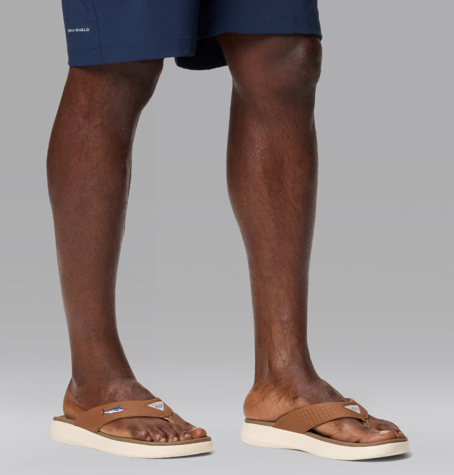 Men’s Casual Fish Graphic Flip Flop Sandals