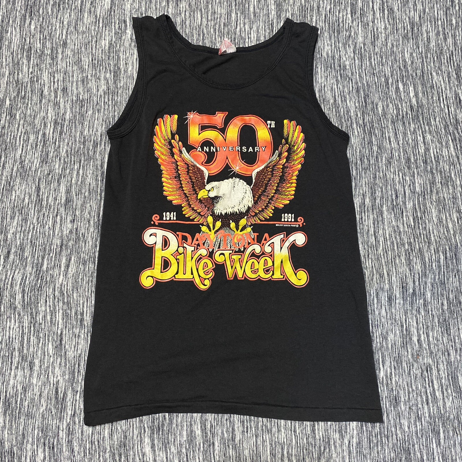 50th Anniversary Bike Week Daytona International Speedway Sleeveless Shirt Sz M