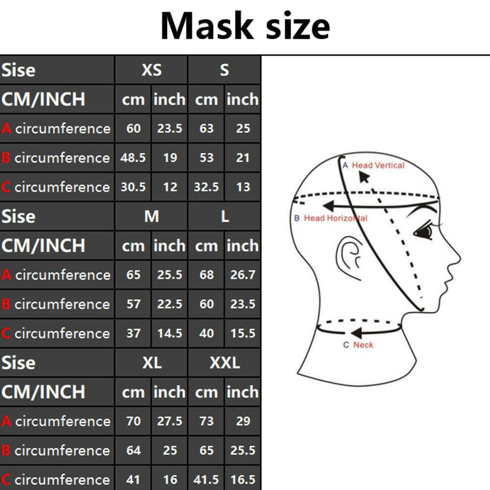 Latex Hood Rubber Mask with Black long nose tube&braces for Fetish clubwear US