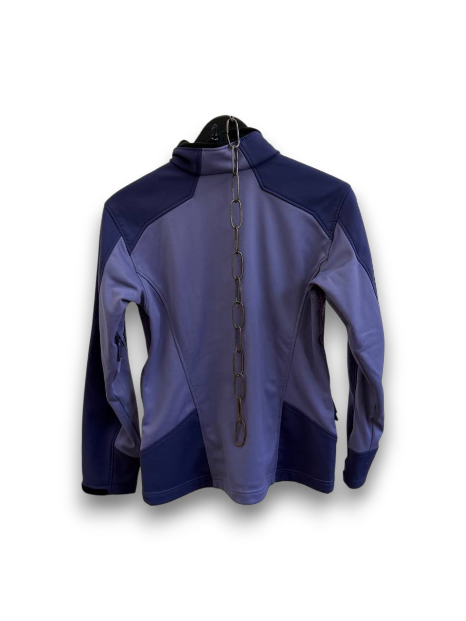 Haglöfs Women Softshell Fleece Jacket Size S Purple Outdoor Trekking Hiking