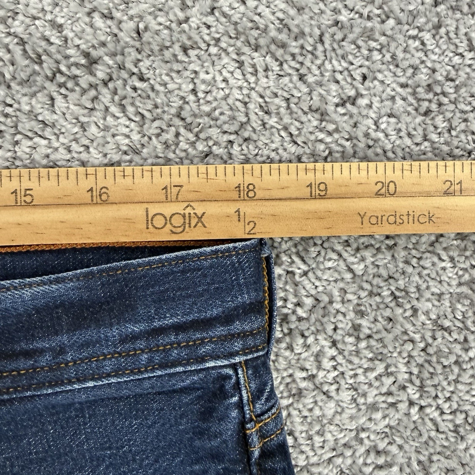 J Crew The Sutton Selvedge Jeans Mens Size Tag-36×32/Fits-36×30 Red Line Tapered