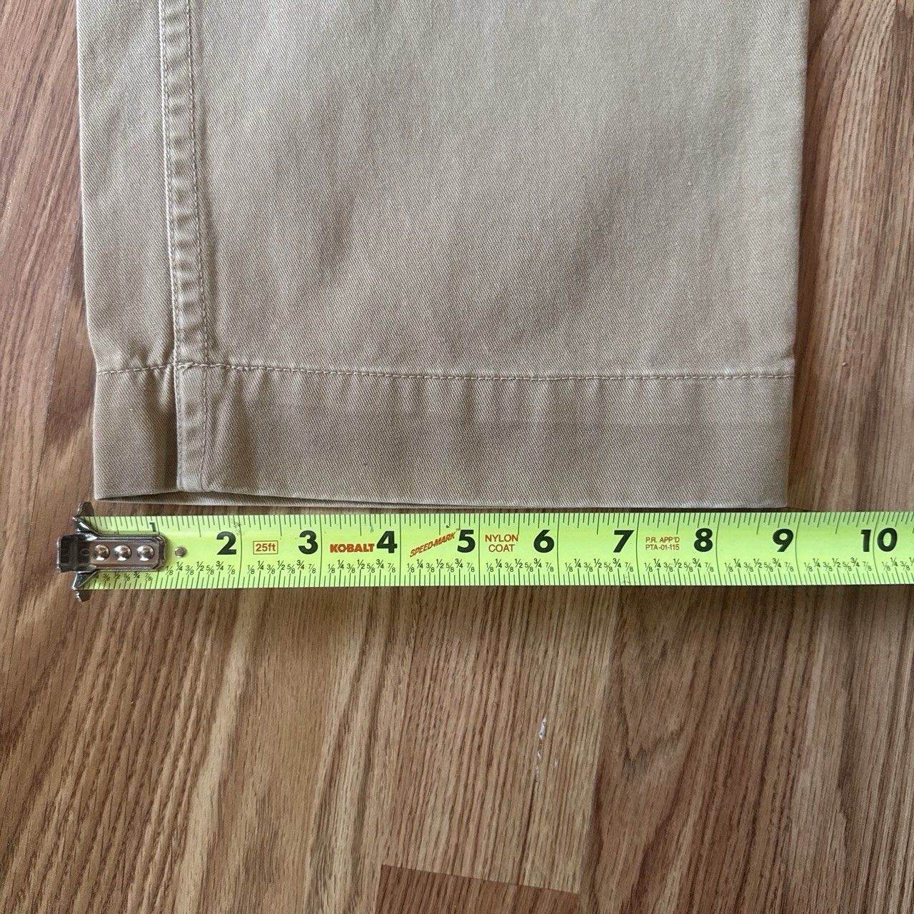 Polo Jeans Co. Ralph Lauren Men’s Beige Chino Pants Cotton Twill Straight 34