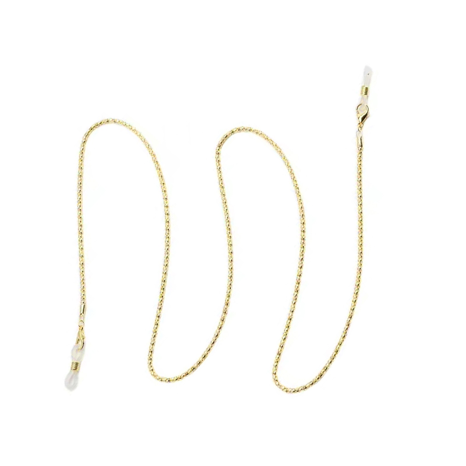 70cm/27inches Gold Non-slip Metal Glasses Chain Sunglasses Lanyard Mask Chain C