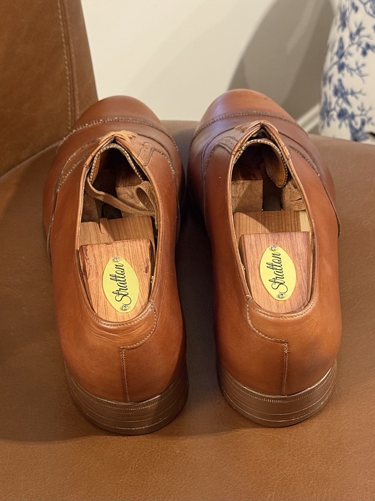Polo Ralph Lauren Bench Made England Cap Toe Oxford 9.5D Crockett & Jones