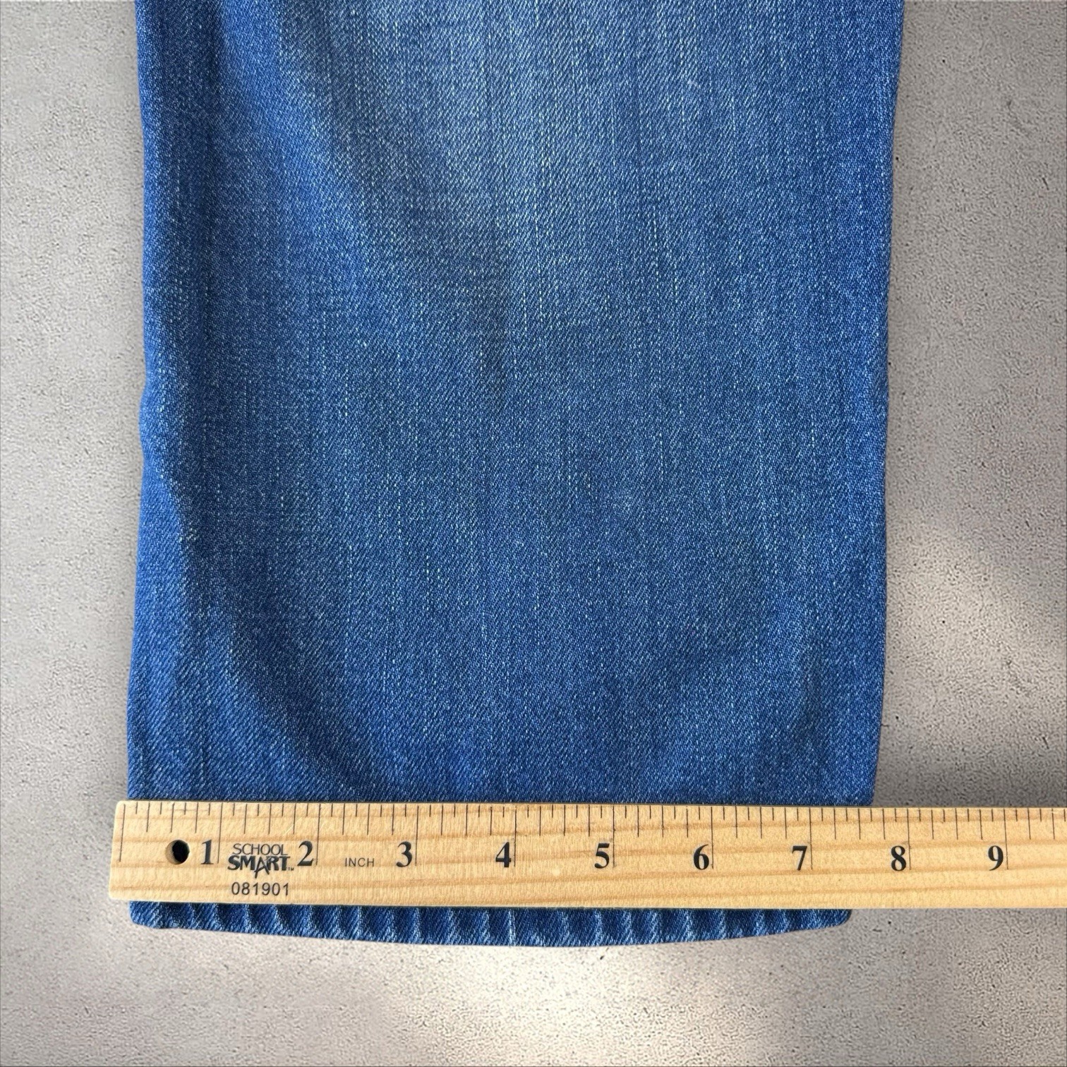 Levi’s Made & Crafted Shuttle Straight 38×33 Dark Wash Whisker Denim Jeans