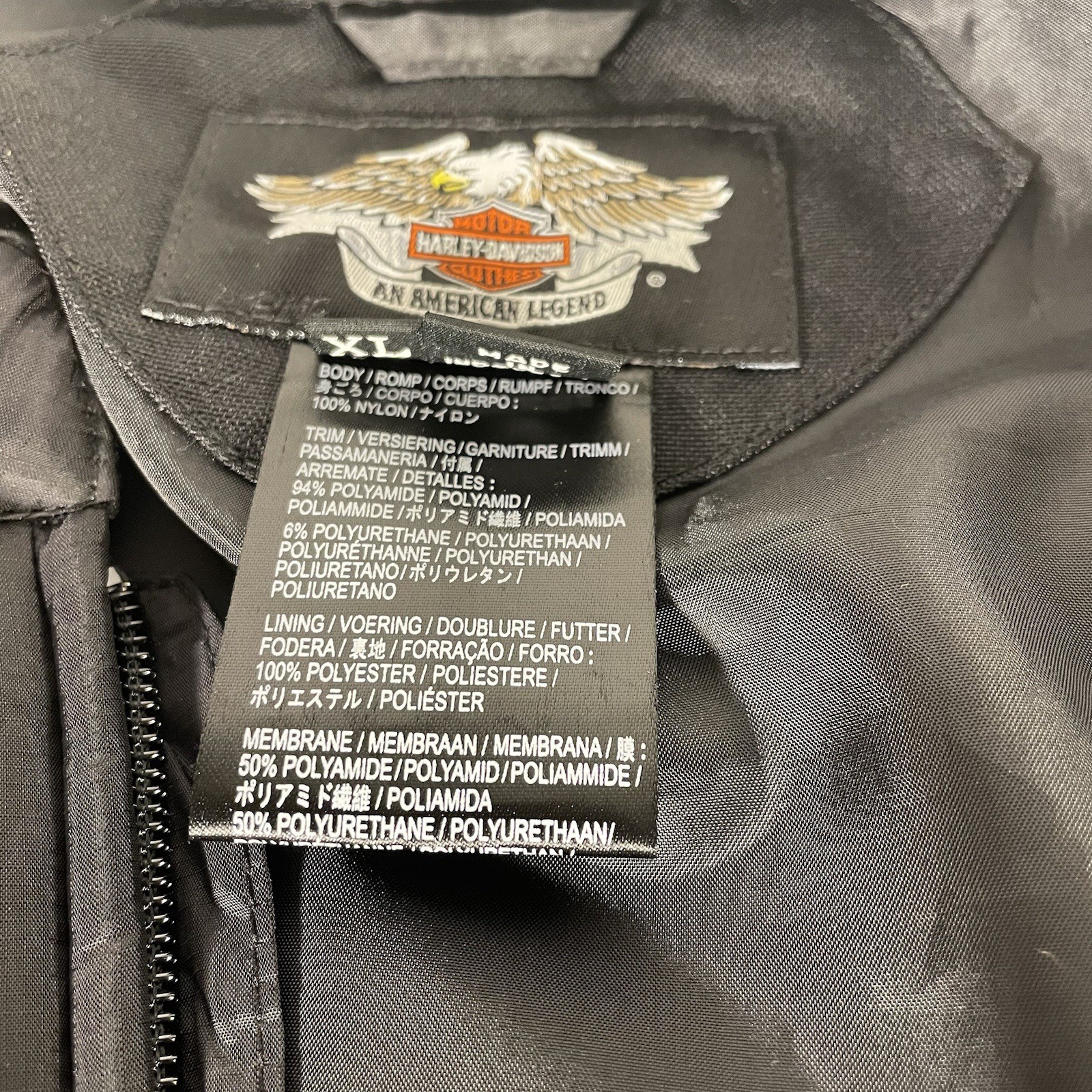 Harley-Davidson XL FXRG Replacement Lightweight Jacket Liner 98366-09VM