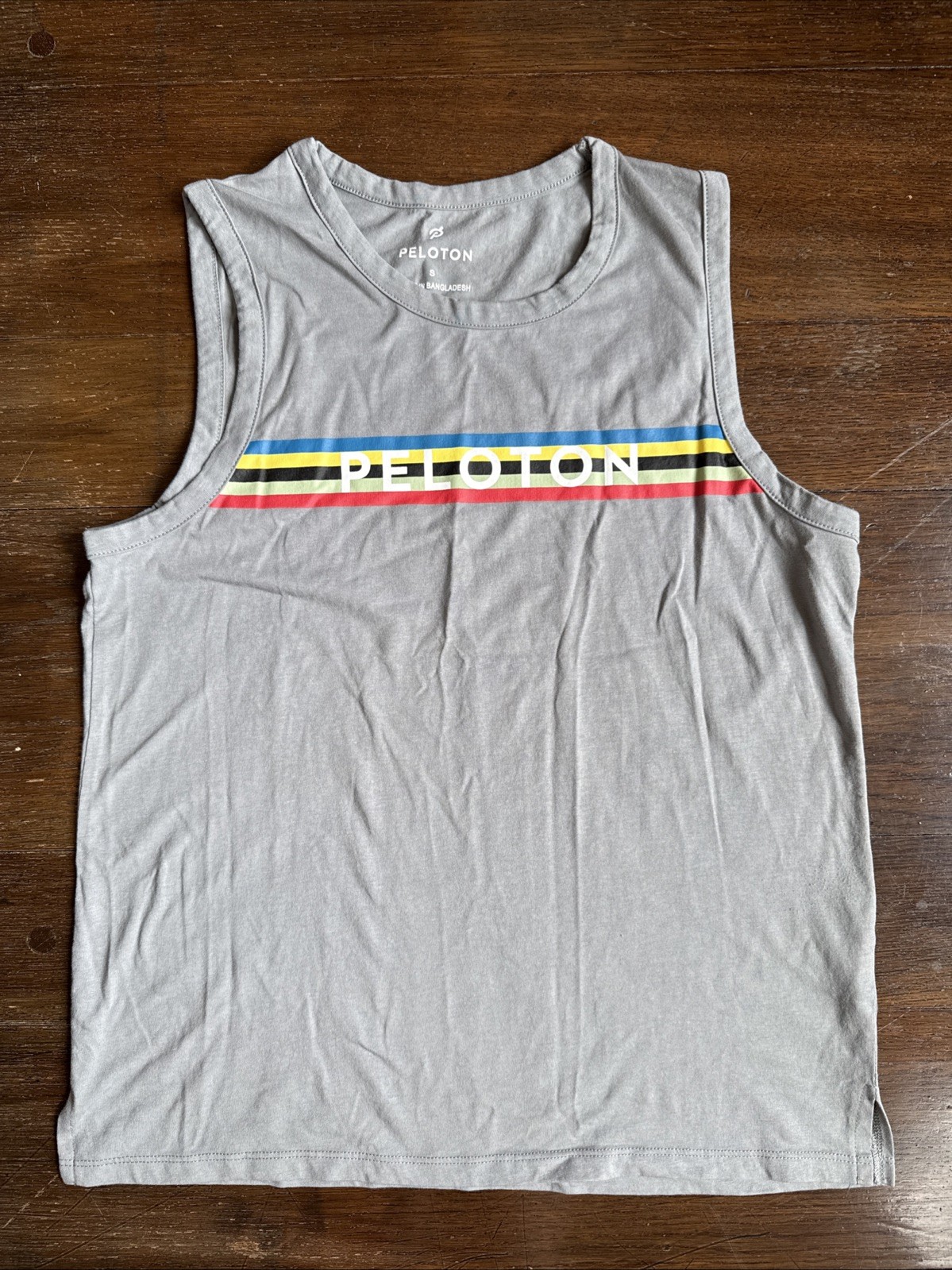Peloton Sleeveless Gray Shirt, Women’s Size Small