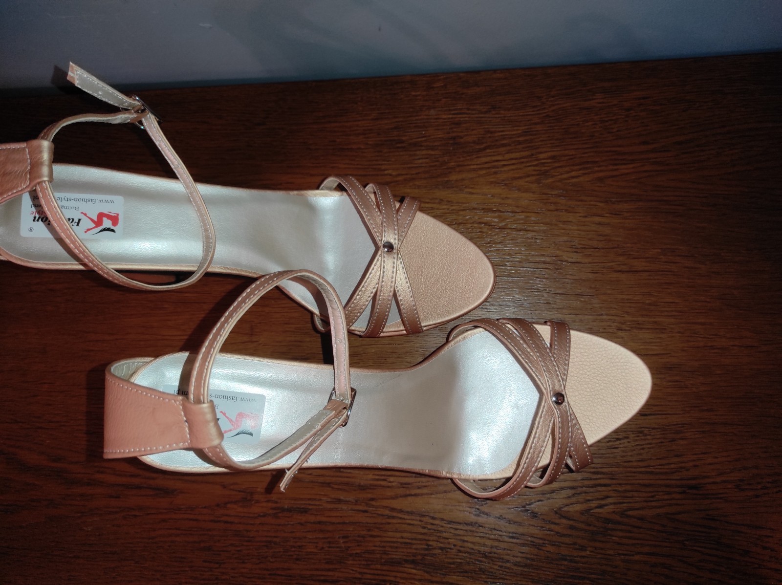 Sandals leather chunky 37 38 39 40 41 42 43 44 45 46 47 platform 2cm heel 13cm PL