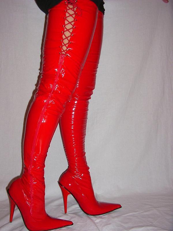 Over Knee Boots Patent 41 42 43 44 45 46 47 FS48 Produce Bolingier Poland
