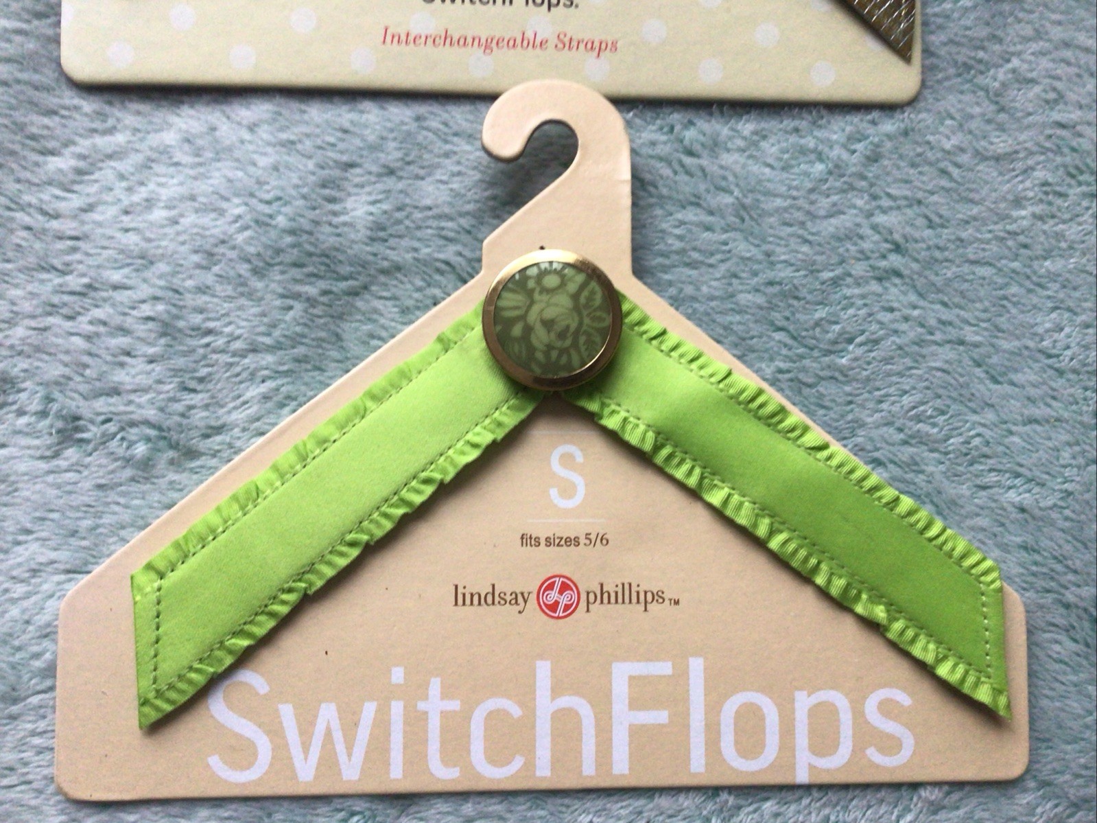 NEW Lot Of 4 Lindsay Phillips SwitchFlops Changeable Straps Size Small 5-6