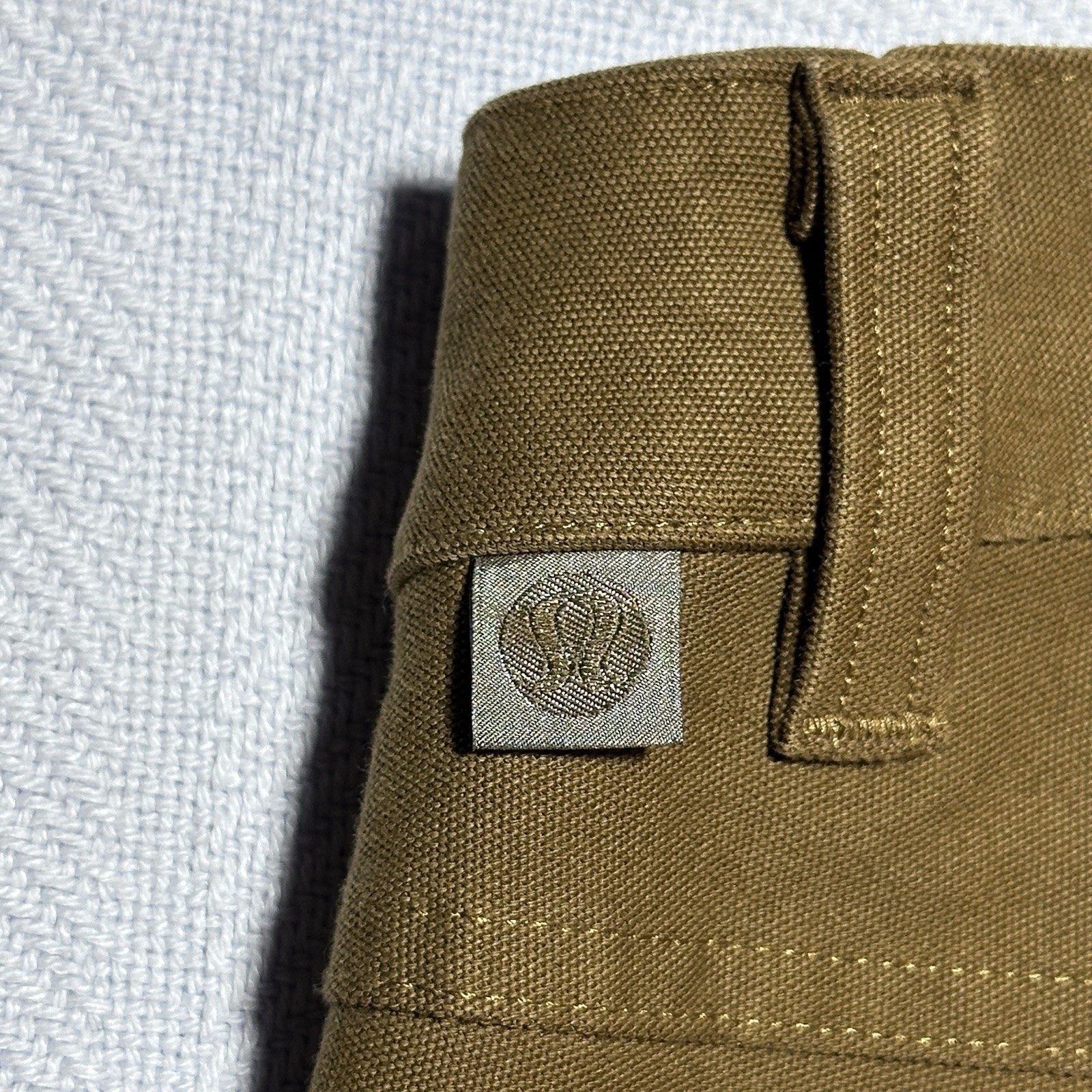 Lululemon ABC Slim Utilitech Pants Mens 28×30 Burnt Caramel Stretch Jean Active