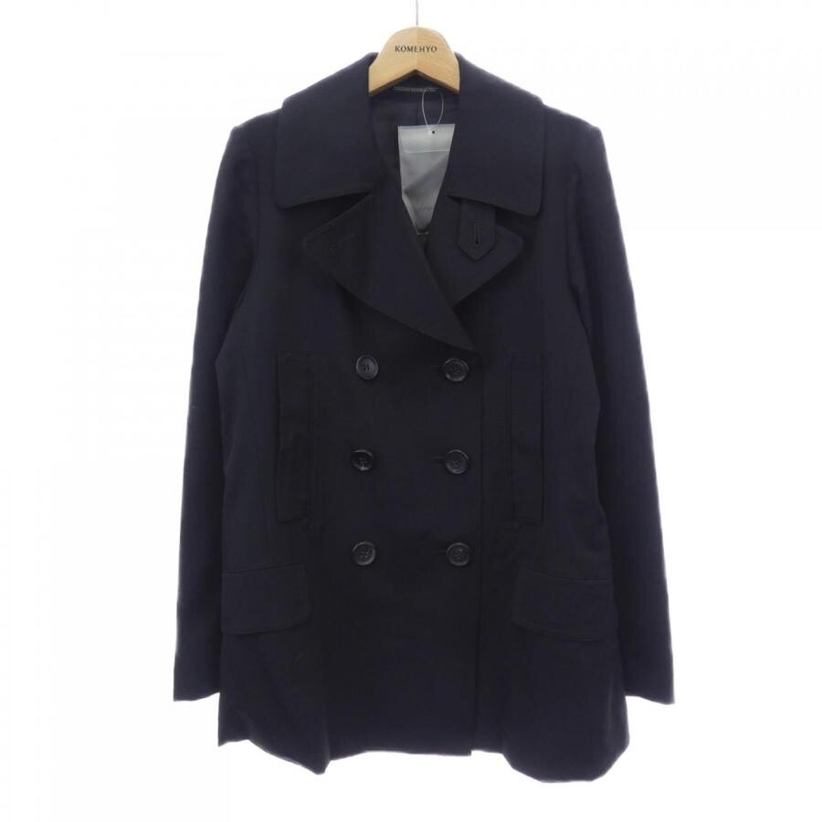Yohji Yamamoto Black Button Coat Women Size 1 FN C01 100 Authentic