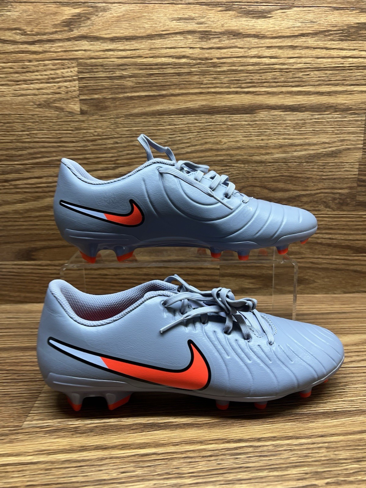 Nike Legend 10 Elite AG-PRO Blue Grey Iridescent Orange DV4330-402 Men’s Si 7.5