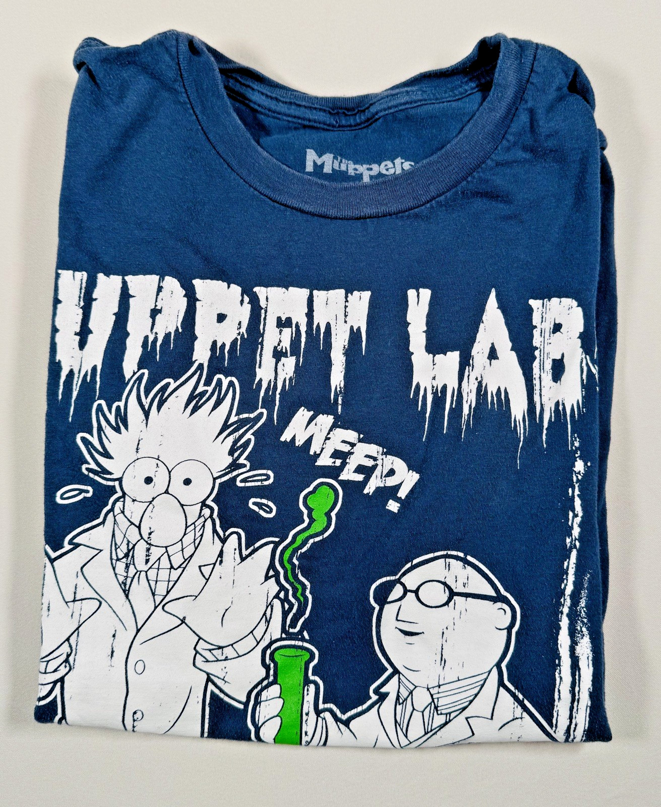 Disney The Muppets Beaker & Bunsen Vintage Muppet Labs T-Shirt – Small