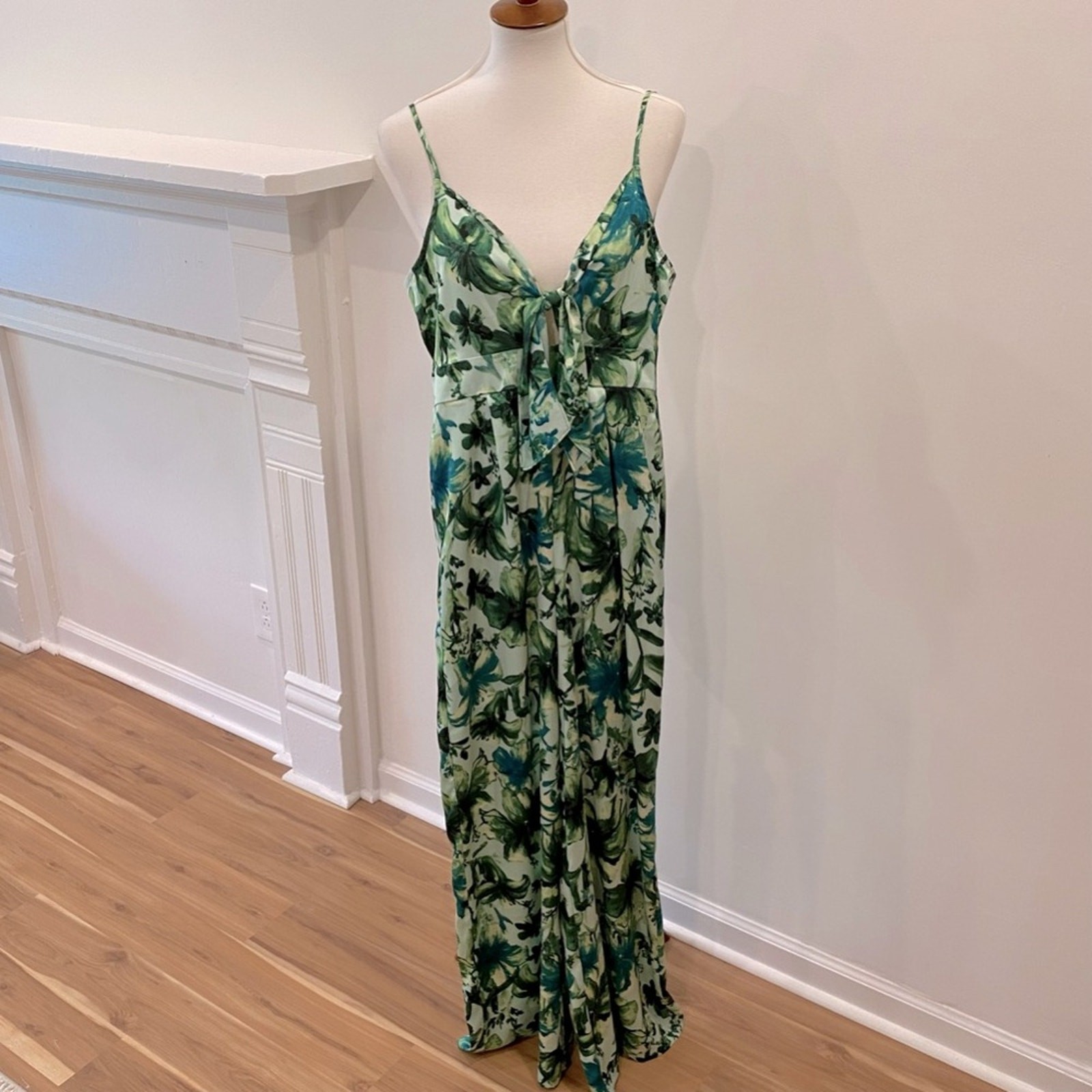 ZARA Jumpsuit Wide leg Pants Vacation Tropical Cruise Boho Resortwear Travel