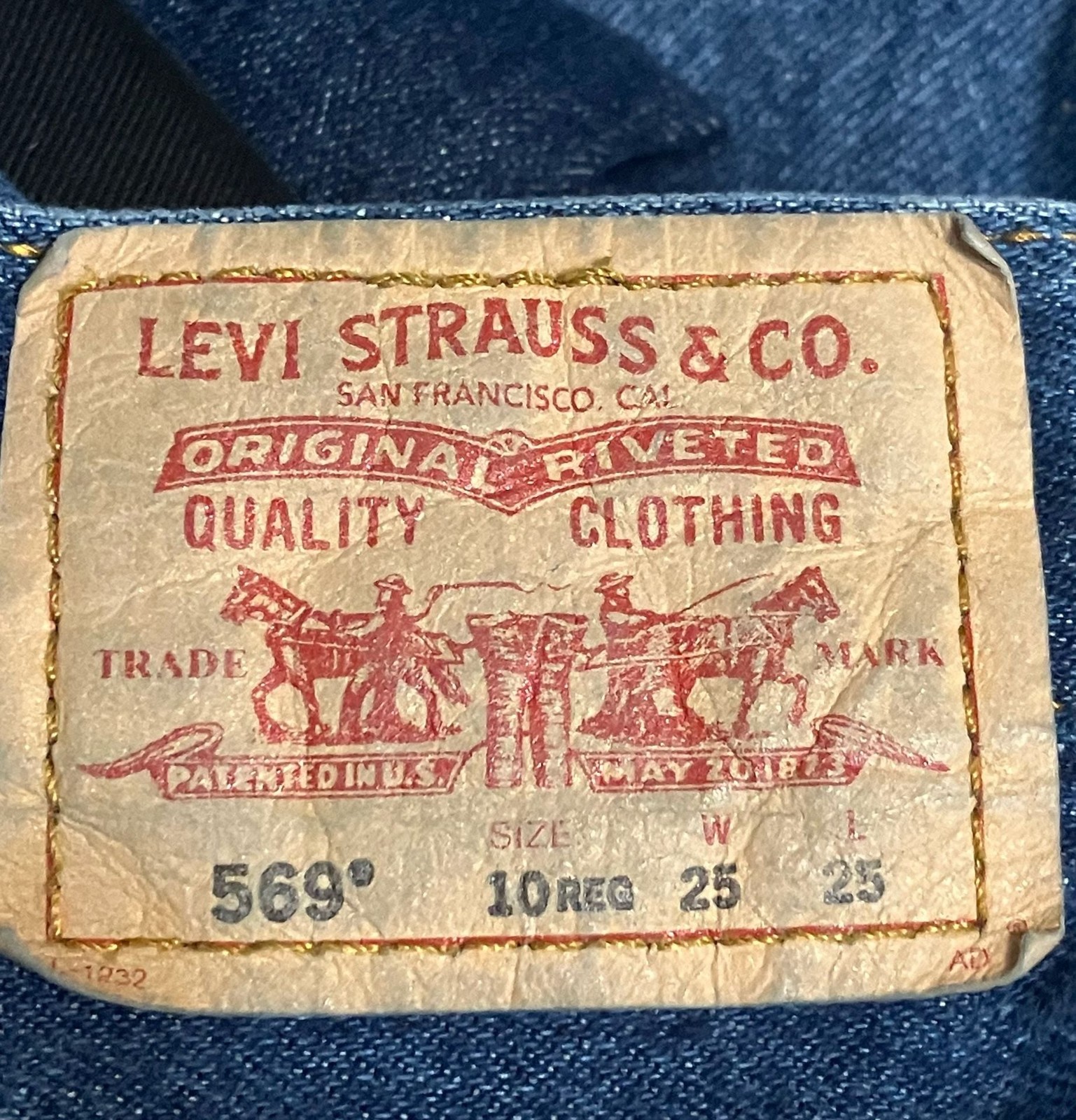 Levi’s 569 Loose Straight Jeans Size 10 Regular