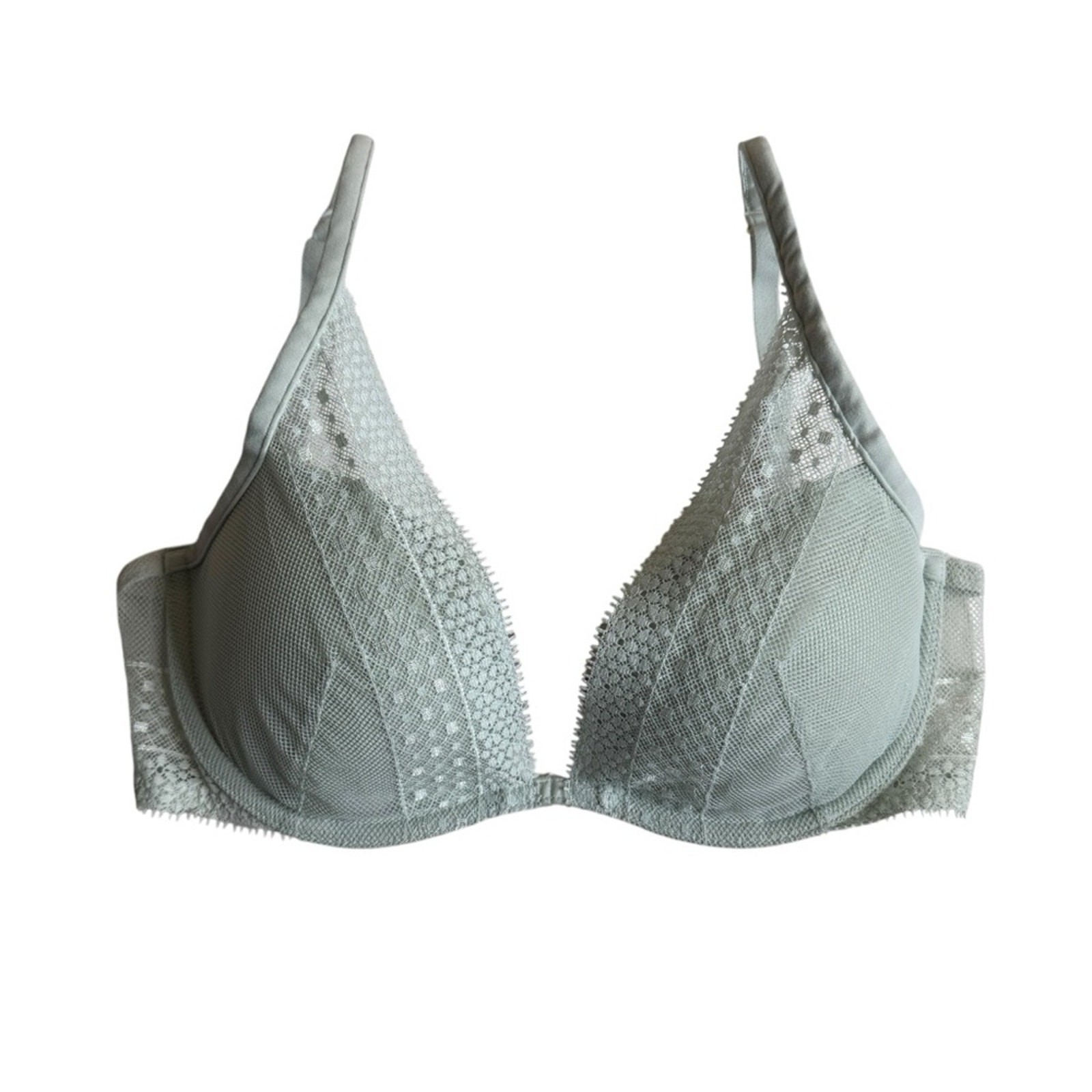 Victoria Secret Incredible Lightly Lined Lace Plunge Bra Women’s Size 32D