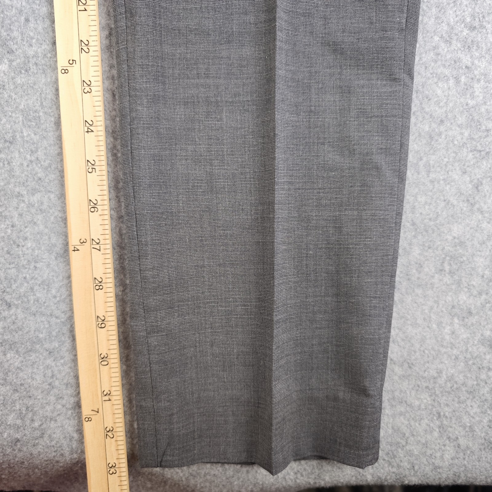 Banana Republic Dress Pants Mens 35×34 Athletic Tapered Fit Marzotto Wool