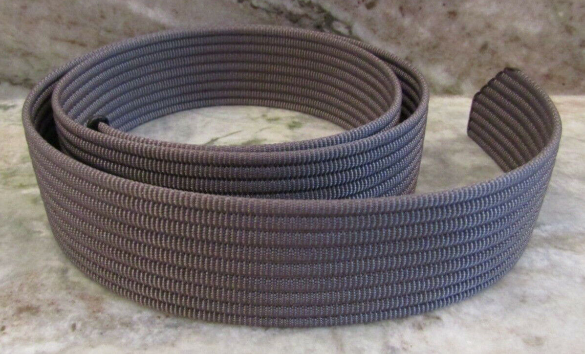 GRIP6 BELT – GRAY 37 INCH / 29 WAIST – 1.1 WIDE for WOMAN / KIDS