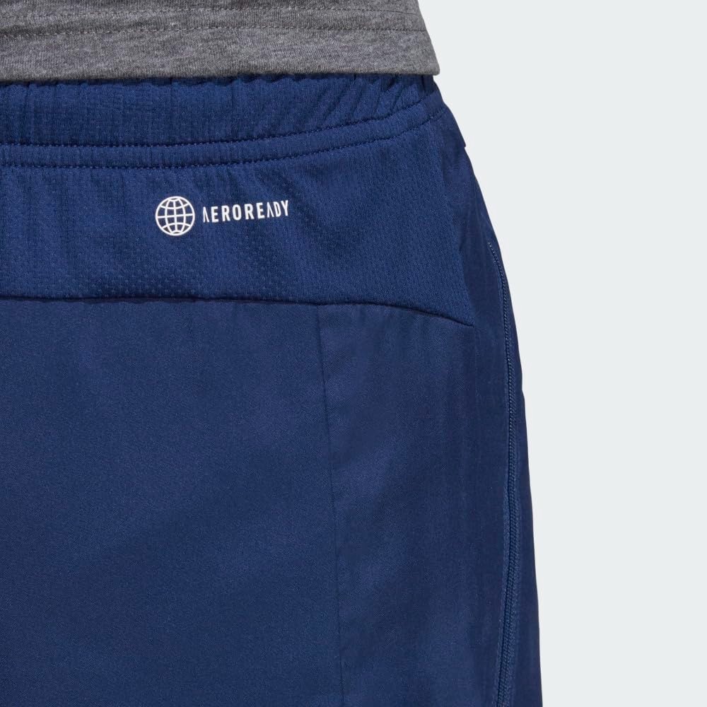 Adidas Men Essentials Woven Training Shorts, Dark Blue White, Size Large 9-Inch