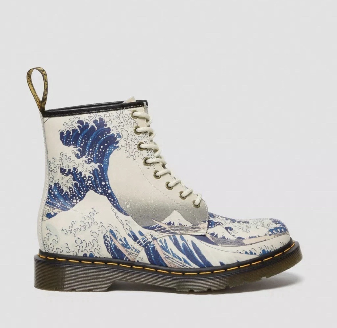 Dr. Martens 1460 The Met The Great Wave Limited Edition Leather Boots EU 45 BNWT