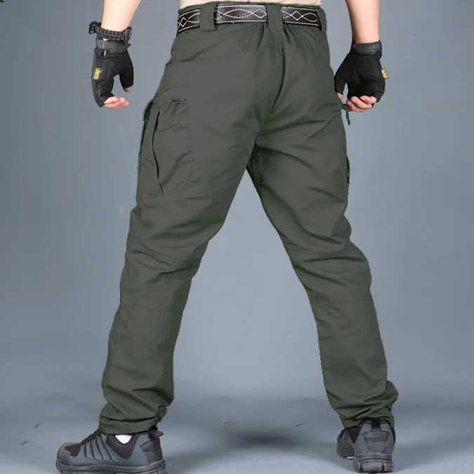 Tactical Mens Cargo Pants Waterproof Work Hiking Combat Outdoor Trousers Pants