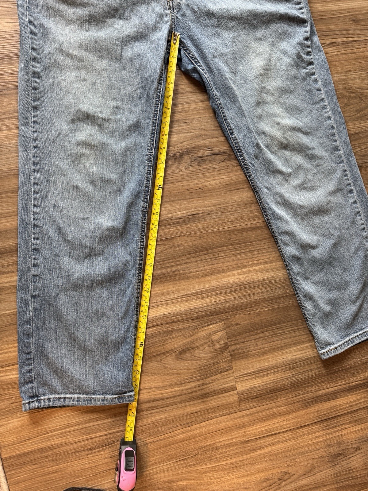Levi’s 541 Athletic Taper Jeans Men’s 40×30 Light Wash Stretch Denim Blue