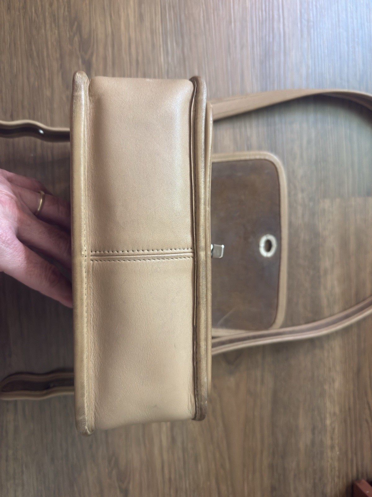 Coach Vintage Rambler’s Legacy #9061 Camel Color & Nickel Hardware