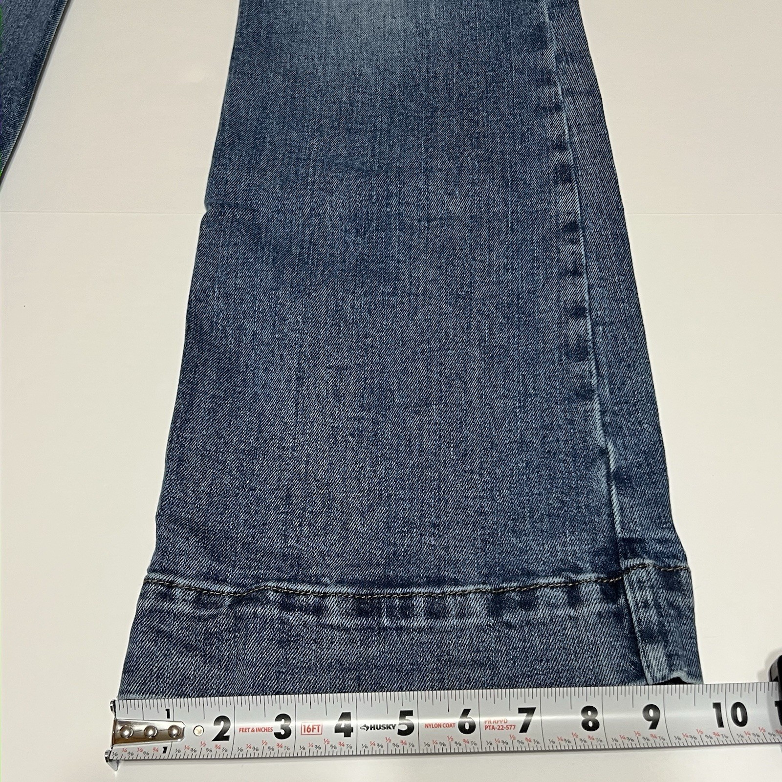 Wrangler Retro Mid Rise Trouser Jean Women’s Tag 28×34 (28×32) Blue Western