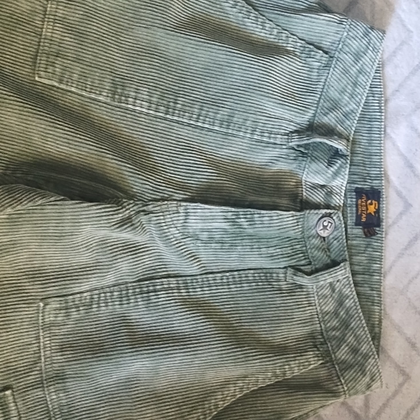 Five Star General pair lightly worn green