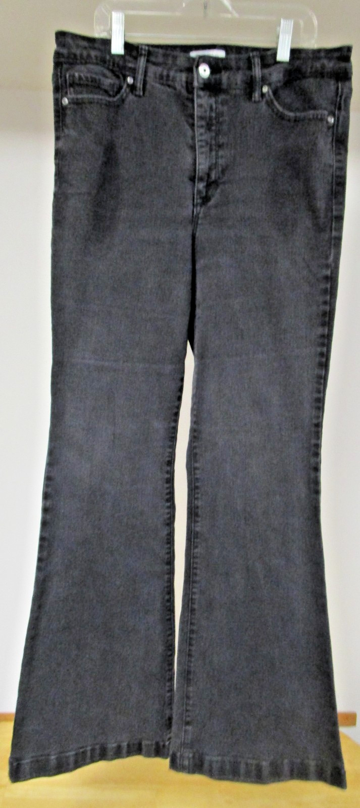 Sophia Vergara Melisa Flare Black Jeans Size 10