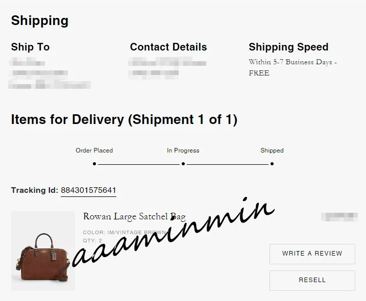 NWT Coach Rowan Large Satchel Bag CCC79