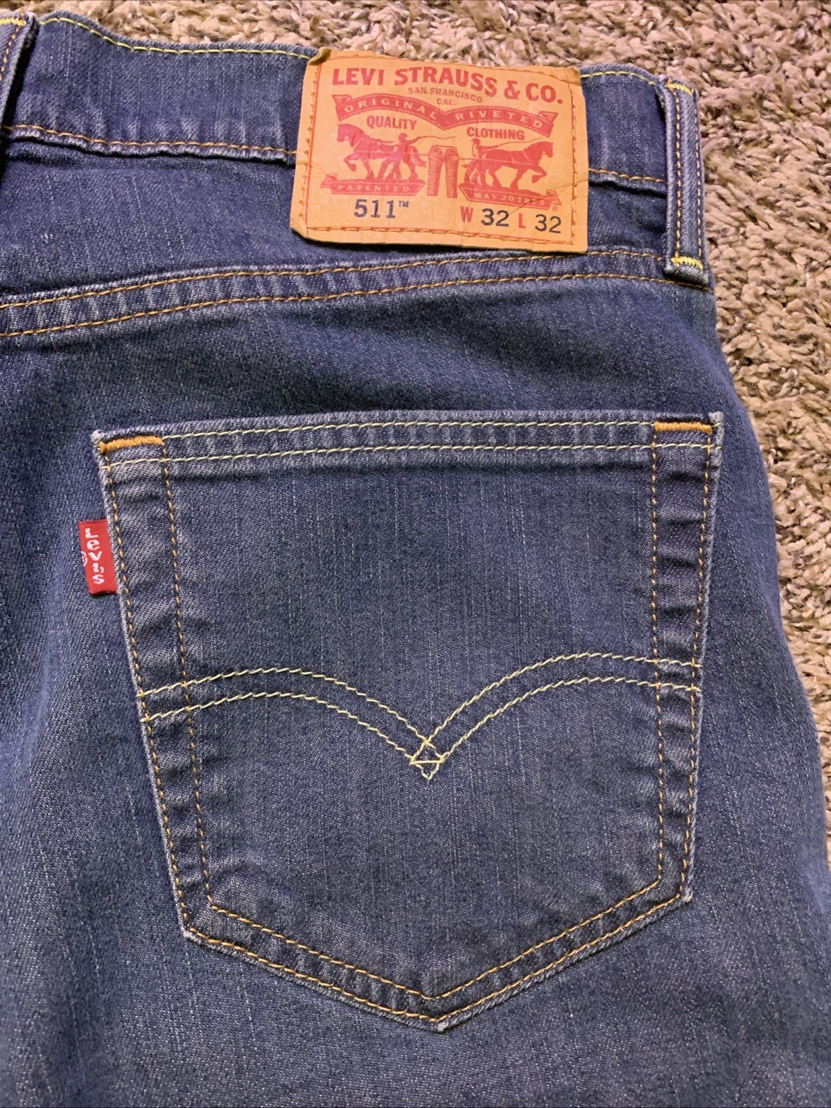 Levi’s 511 Skinny Blue Jeans Size 32X32