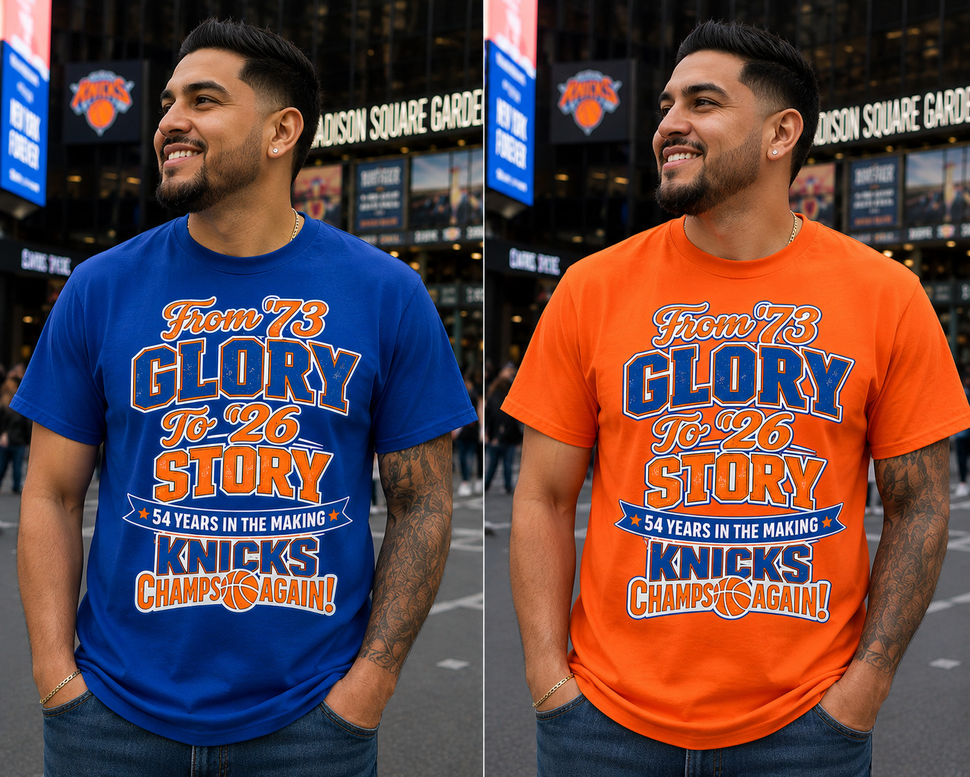 New York Knicks 54 Years in the Making Championship T-Shirt