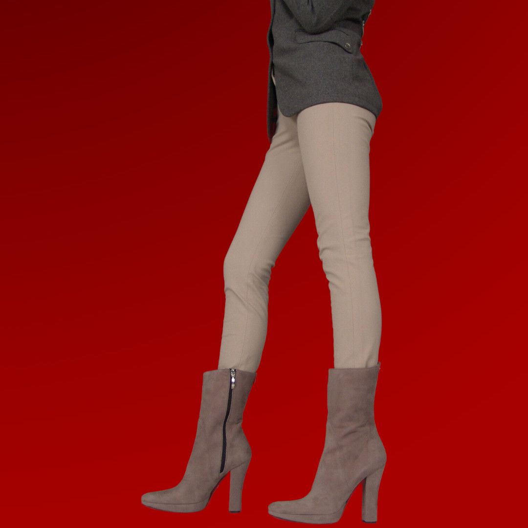 CESARE PACIOTTI BOOTS SHOES EU 40 SUEDE HEELS WOMEN’S SHOES