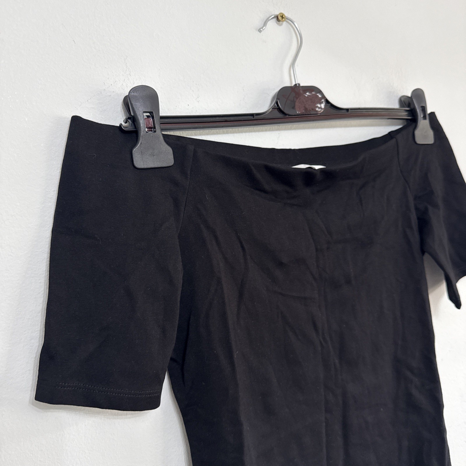 H& M OFF-THE-SHOULDER JERSEY TOP Small Size BNWT