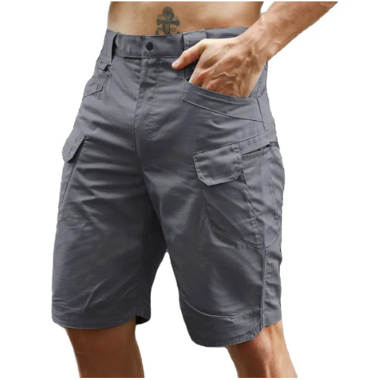 Mens Summer Tactical Shorts Cargo Outdoor Waterproof Hiking Fishing Track Shorts