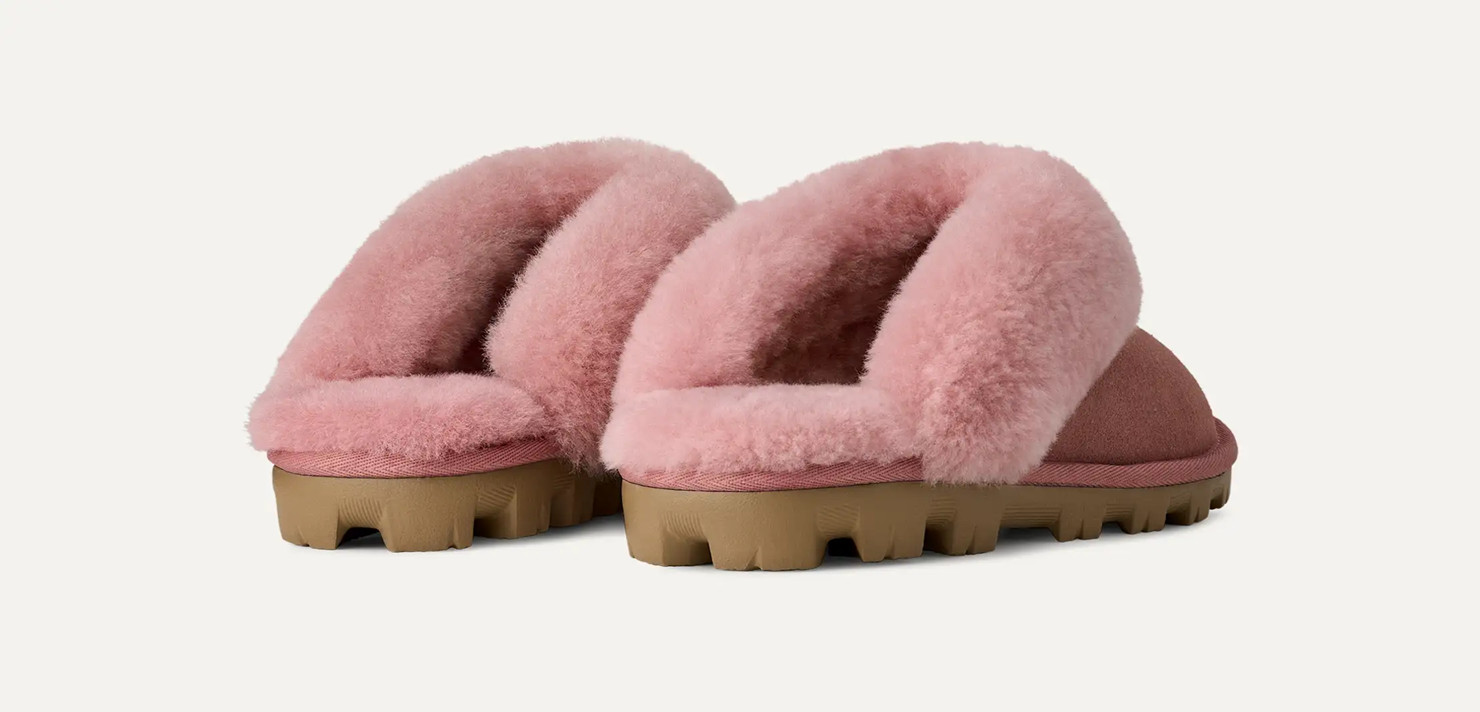 UGG Coquette Pink Dawn Shearling Slippers Womens US sizes 5-12 NEW