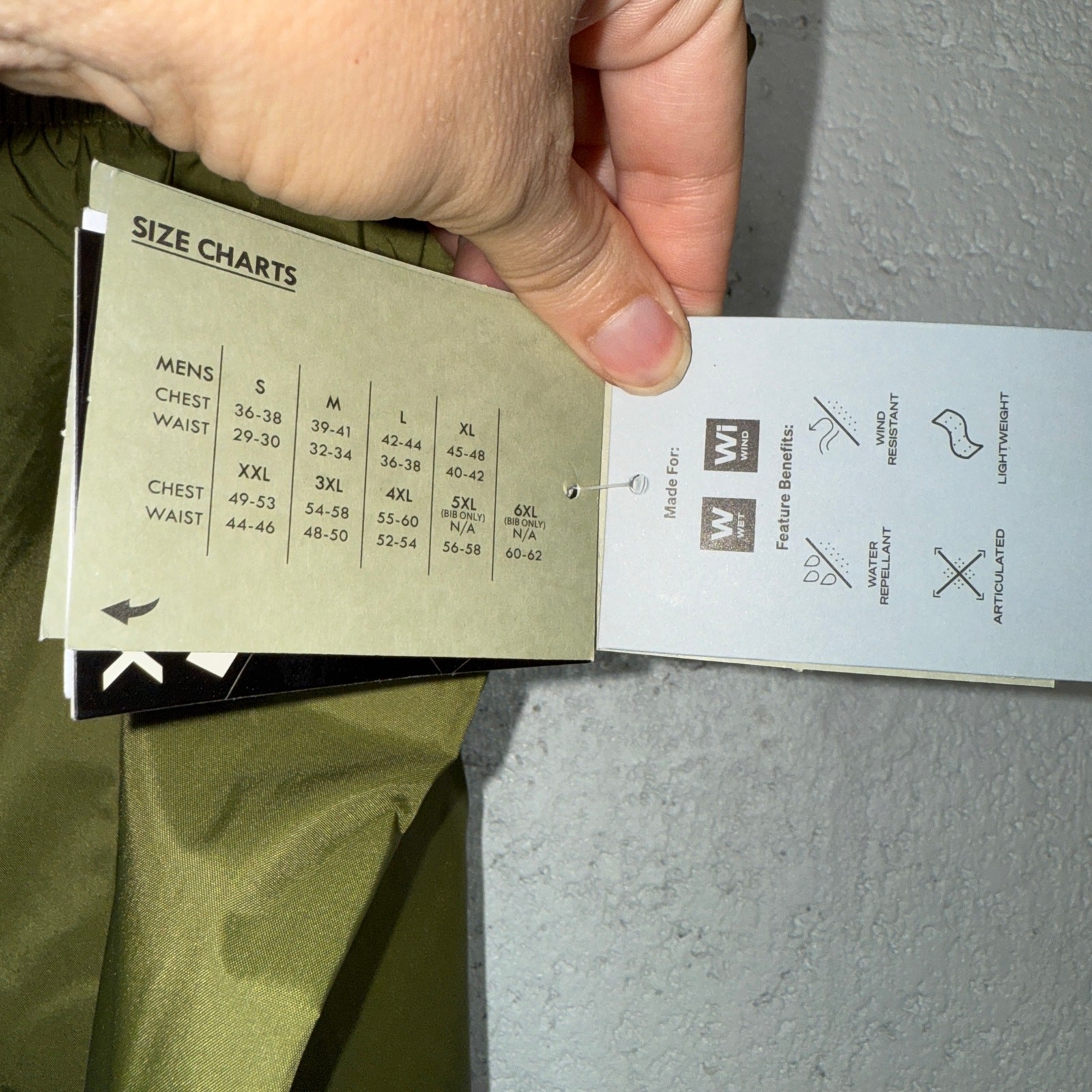 Arctix Men’s Storm Rain Pant, Olive 3X 30Length
