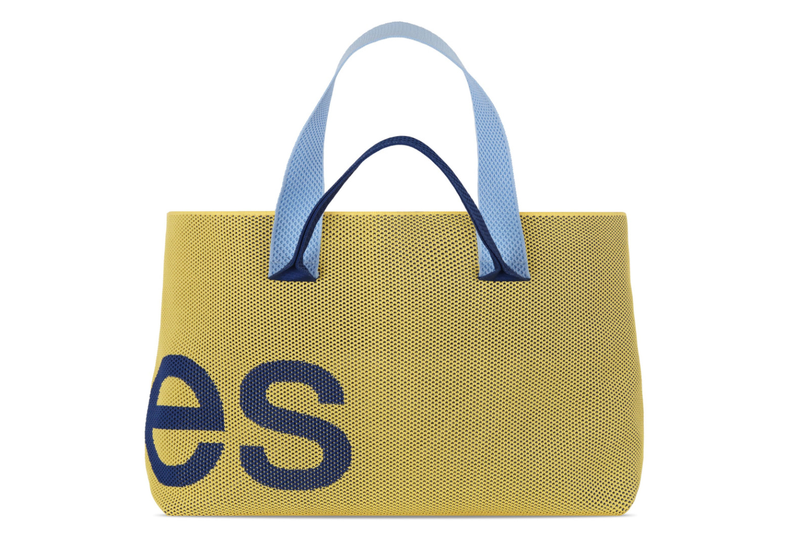 Curves By Sean Brown Perforated Knit Tote (Maize) NEW | PRESALE